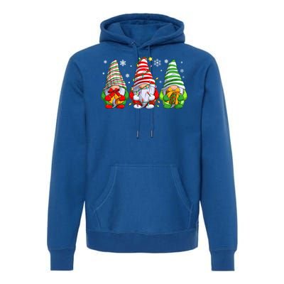 Gnomes Merry Christmas Pajama Gift Premium Hoodie