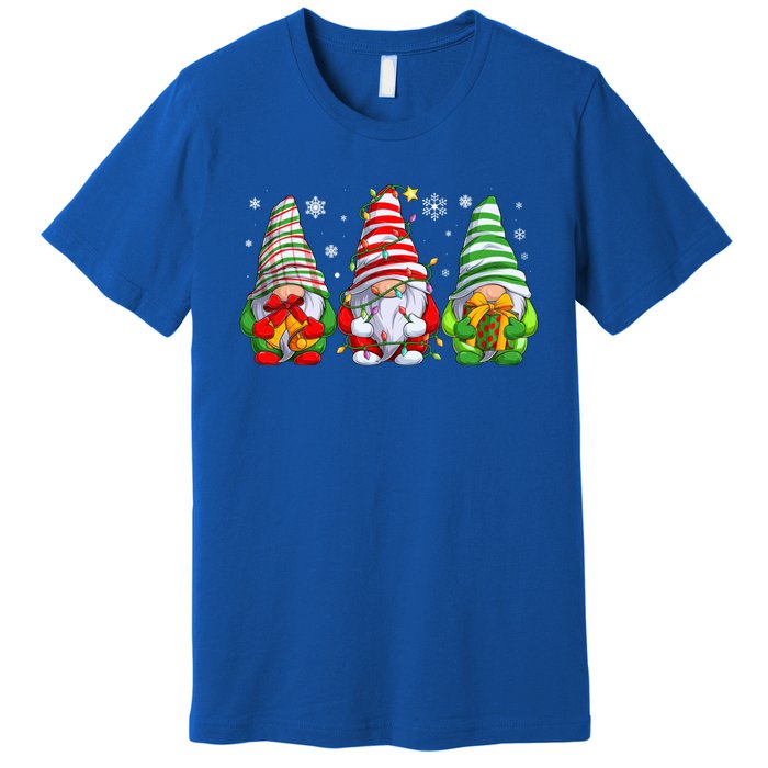 Gnomes Merry Christmas Pajama Gift Premium T-Shirt