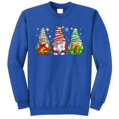 Gnomes Merry Christmas Pajama Gift Tall Sweatshirt