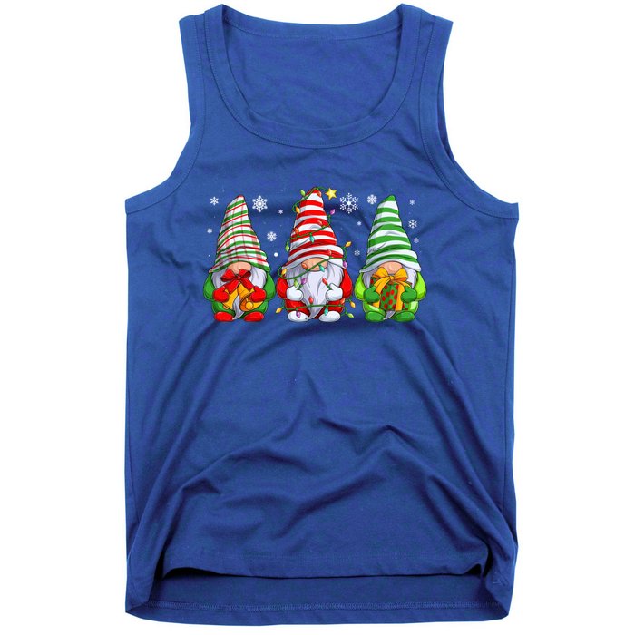 Gnomes Merry Christmas Pajama Gift Tank Top