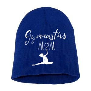 Gymnastics Mom Cute Gymnast Cute Gift Short Acrylic Beanie