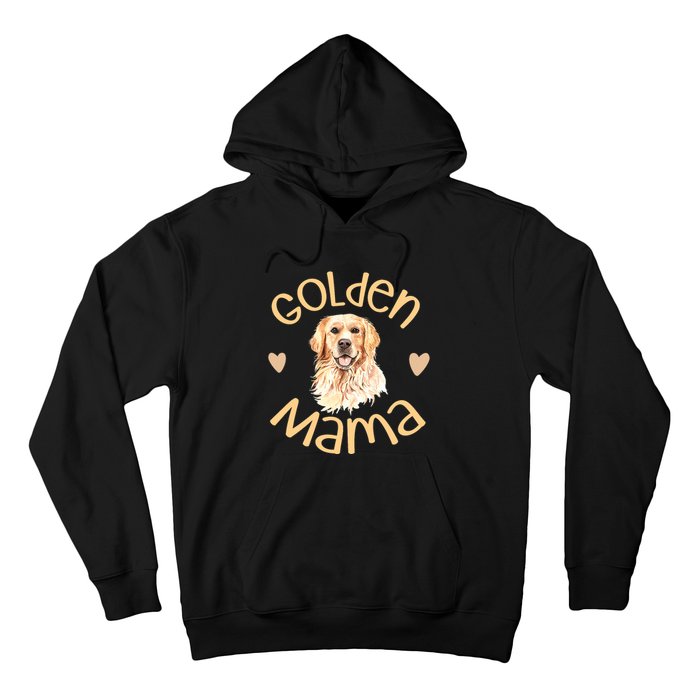 Golden Mama Cute Golden Retriever Dog Mom Pet Hoodie