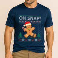 Gingerbread Man Cookie Ugly Sweater Oh Snap Christmas Performance Shirt