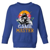 Game Master Cool Video Gaming Pc Gamer Illustration Gift Toddler Sweatshirt