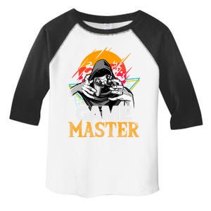 Game Master Cool Video Gaming Pc Gamer Illustration Gift Toddler Fine Jersey T-Shirt