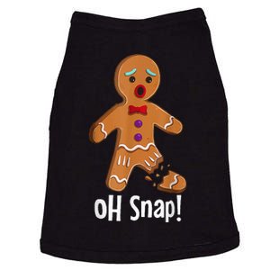 Gingerbread Man Cookie X Mas Oh Snap Funny Cute Christmas Doggie Tank