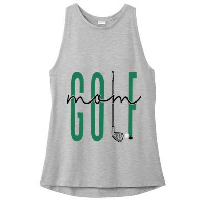 Golf Mom Crewneck Mothers Day Master Golf Girl Ladies PosiCharge Tri-Blend Wicking Tank