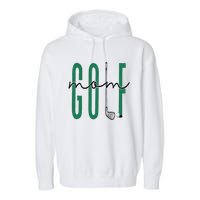 Golf Mom Crewneck Mothers Day Master Golf Girl Garment-Dyed Fleece Hoodie