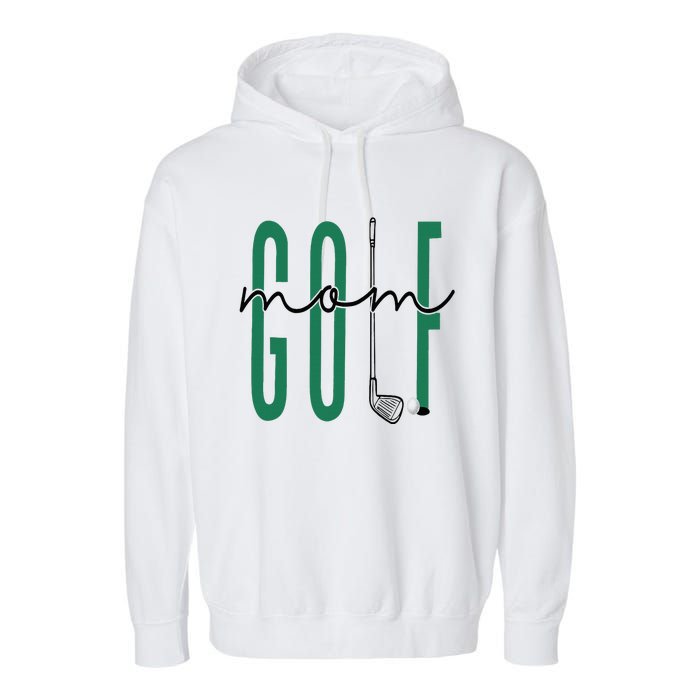 Golf Mom Crewneck Mothers Day Master Golf Girl Garment-Dyed Fleece Hoodie