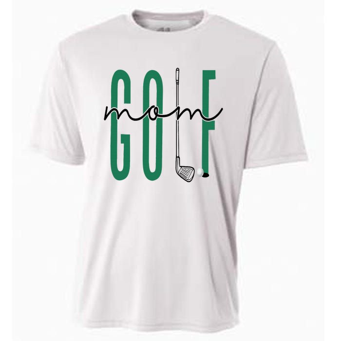 Golf Mom Crewneck Mothers Day Master Golf Girl Cooling Performance Crew T-Shirt