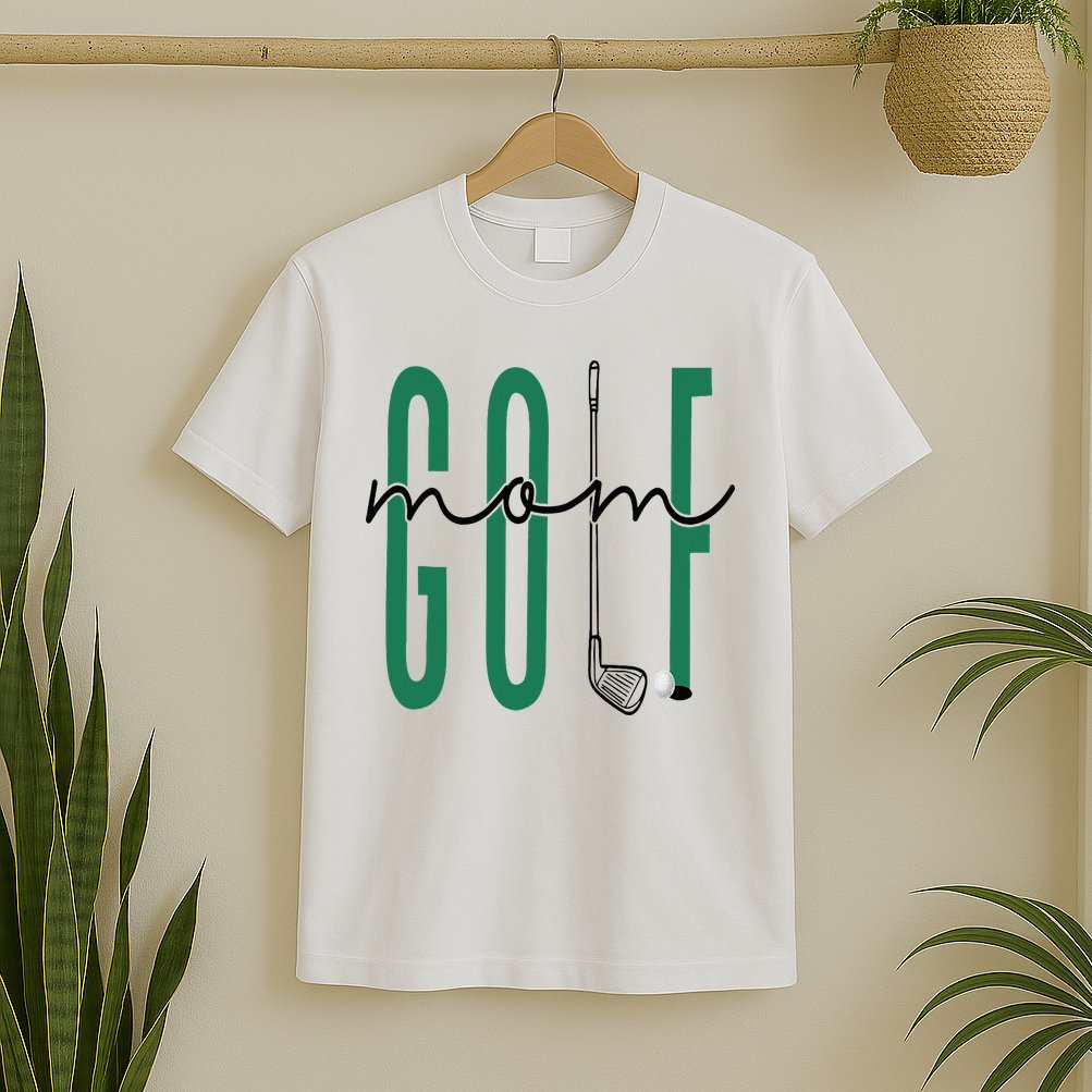 Golf Mom Crewneck Mothers Day Master Golf Girl T-Shirt