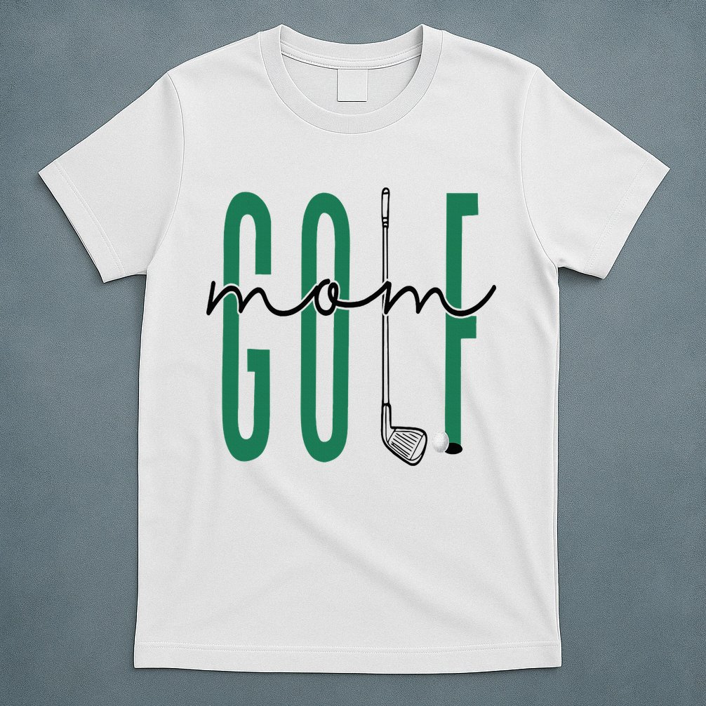 Golf Mom Crewneck Mothers Day Master Golf Girl T-Shirt