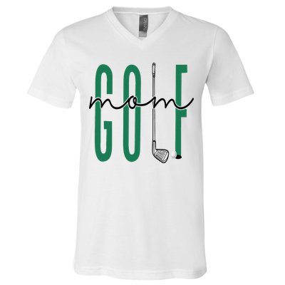 Golf Mom Crewneck Mothers Day Master Golf Girl V-Neck T-Shirt