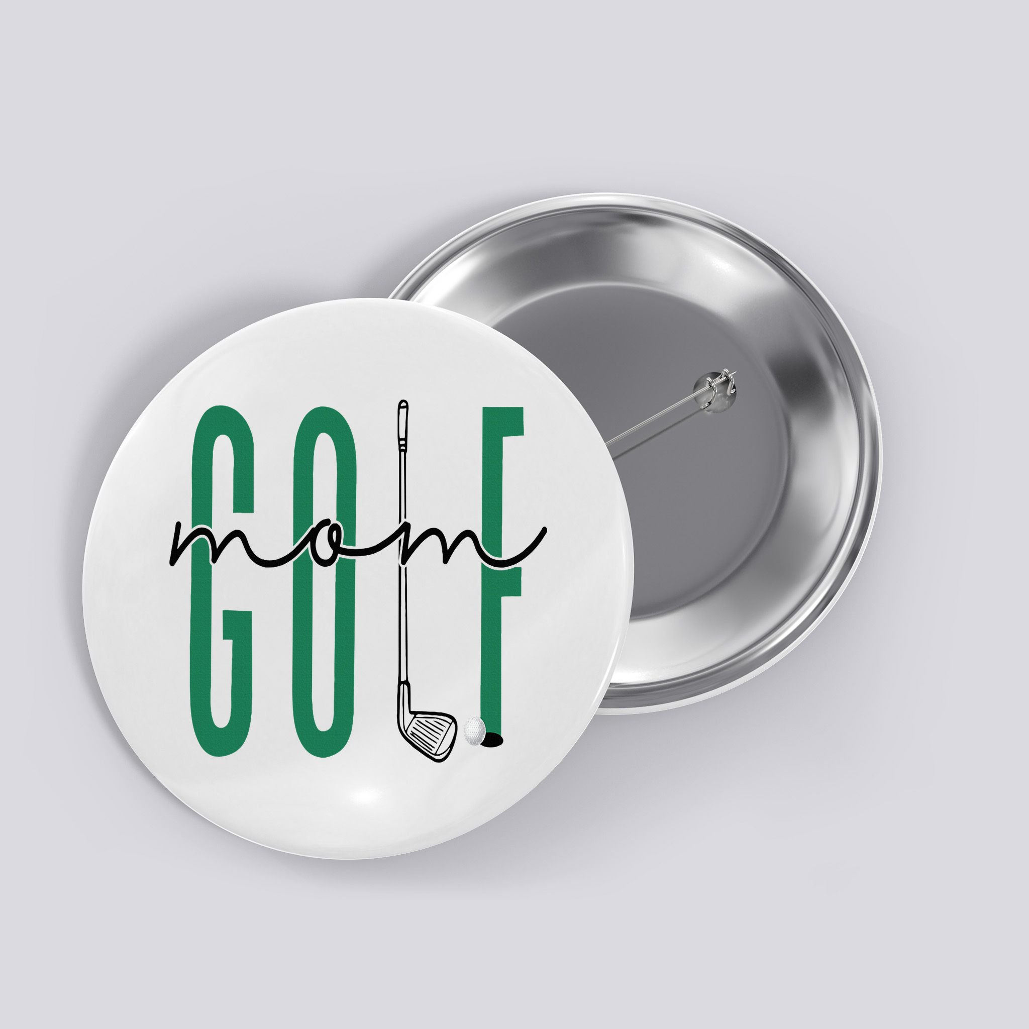 Golf Mom Crewneck Mothers Day Master Golf Girl Button
