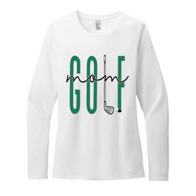 Golf Mom Crewneck Mothers Day Master Golf Girl Womens CVC Long Sleeve Shirt