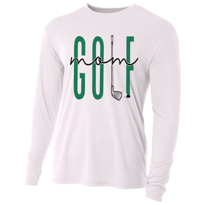 Golf Mom Crewneck Mothers Day Master Golf Girl Cooling Performance Long Sleeve Crew