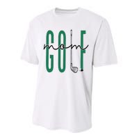 Golf Mom Crewneck Mothers Day Master Golf Girl Performance Sprint T-Shirt