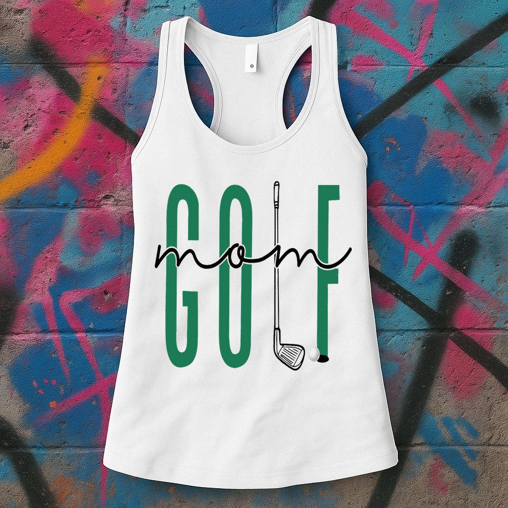 Golf Mom Crewneck Mothers Day Master Golf Girl Womens Tank Top