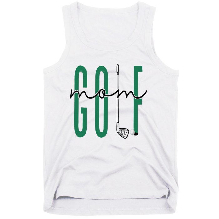 Golf Mom Crewneck Mothers Day Master Golf Girl Tank Top