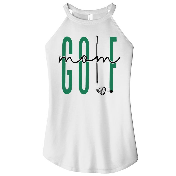 Golf Mom Crewneck Mothers Day Master Golf Girl Women's Perfect Tri Rocker Tank