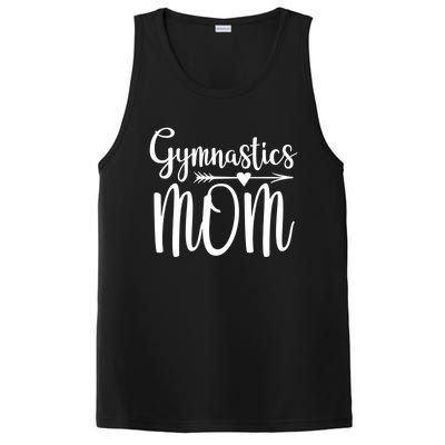 Gymnastics Mom Cute Gymnast Parent Funny Gift PosiCharge Competitor Tank