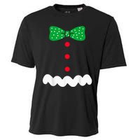 Gingerbread Man Christmas Cooling Performance Crew T-Shirt