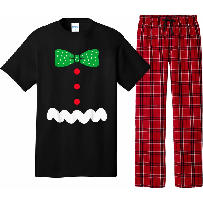 Gingerbread Man Christmas Pajama Set