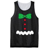 Gingerbread Man Christmas Mesh Reversible Basketball Jersey Tank