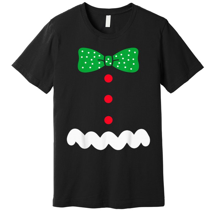 Gingerbread Man Christmas Premium T-Shirt