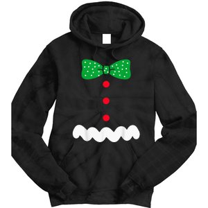 Gingerbread Man Christmas Tie Dye Hoodie