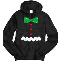 Gingerbread Man Christmas Tie Dye Hoodie