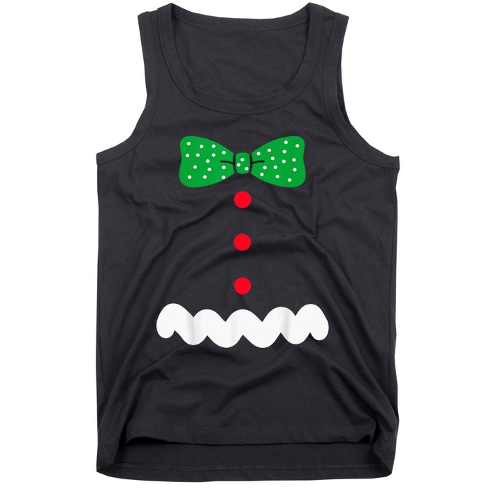 Gingerbread Man Christmas Tank Top