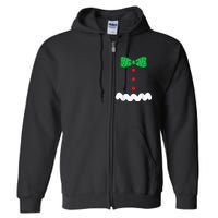 Gingerbread Man Christmas Full Zip Hoodie