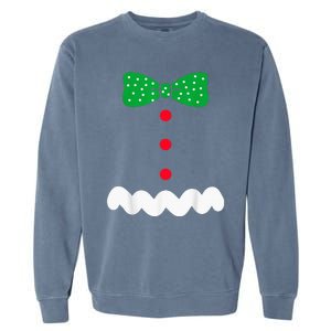 Gingerbread Man Christmas Garment-Dyed Sweatshirt