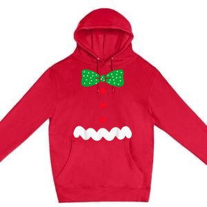 Gingerbread Man Christmas Premium Pullover Hoodie