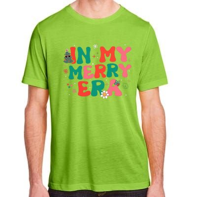 groovy merry christmas Xmas Holiday Christmas santa  Adult ChromaSoft Performance T-Shirt