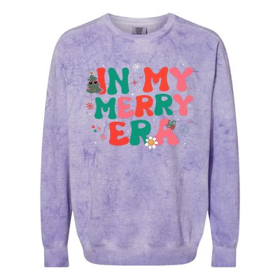 groovy merry christmas Xmas Holiday Christmas santa  Colorblast Crewneck Sweatshirt