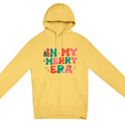 groovy merry christmas Xmas Holiday Christmas santa  Premium Pullover Hoodie