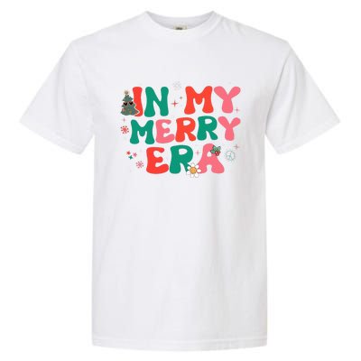 groovy merry christmas Xmas Holiday Christmas santa  Garment-Dyed Heavyweight T-Shirt