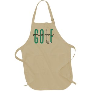 Golf Mom Crewneck Mothers Day Master Golf Full-Length Apron With Pockets