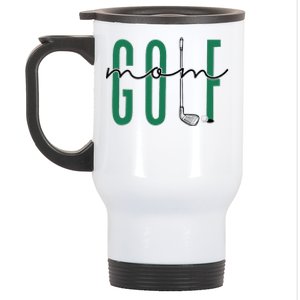 Golf Mom Crewneck Mothers Day Master Golf Stainless Steel Travel Mug