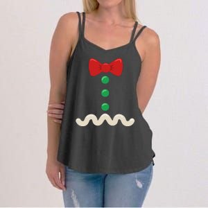 Gingerbread Man Christmas Costume Women's Strappy Tank