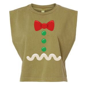 Gingerbread Man Christmas Costume Garment-Dyed Women's Muscle Tee