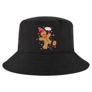 Gingerbread Man Cookie Xmas Oh Snap Funny Cute Christmas Cool Comfort Performance Bucket Hat