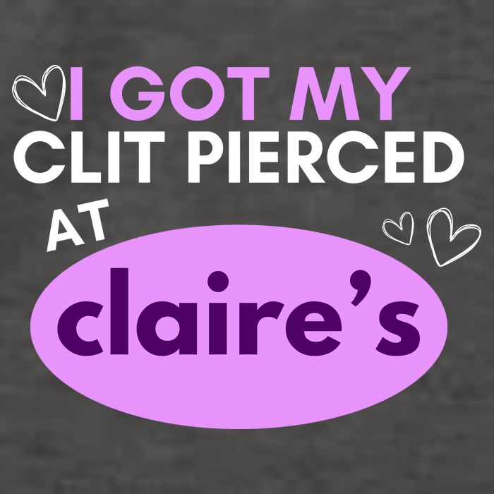Got My C**T Pierced At Claires Vector Backpack