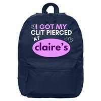 Got My C**T Pierced At Claires 16 in Basic Backpack