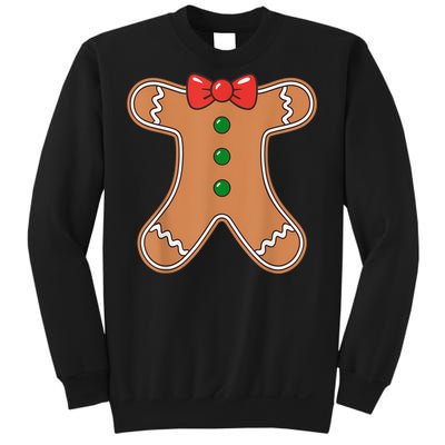 Gingerbread Man Cookie Costume Sweatshirt