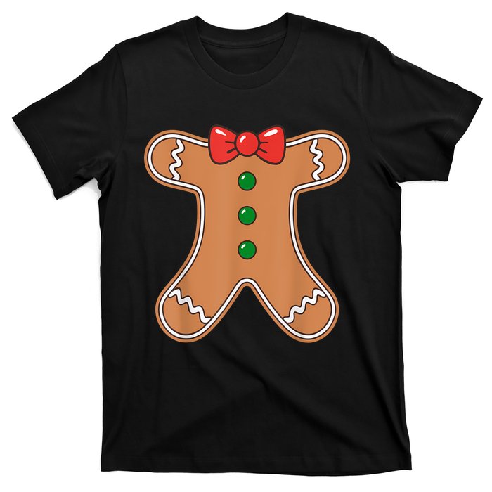 Gingerbread Man Cookie Costume T-Shirt