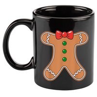 Gingerbread Man Cookie Costume 11oz C Handle Ceramic Mug