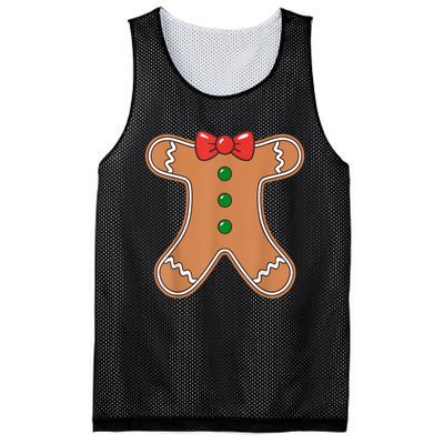 Gingerbread Man Cookie Costume Mesh Reversible Basketball Jersey Tank